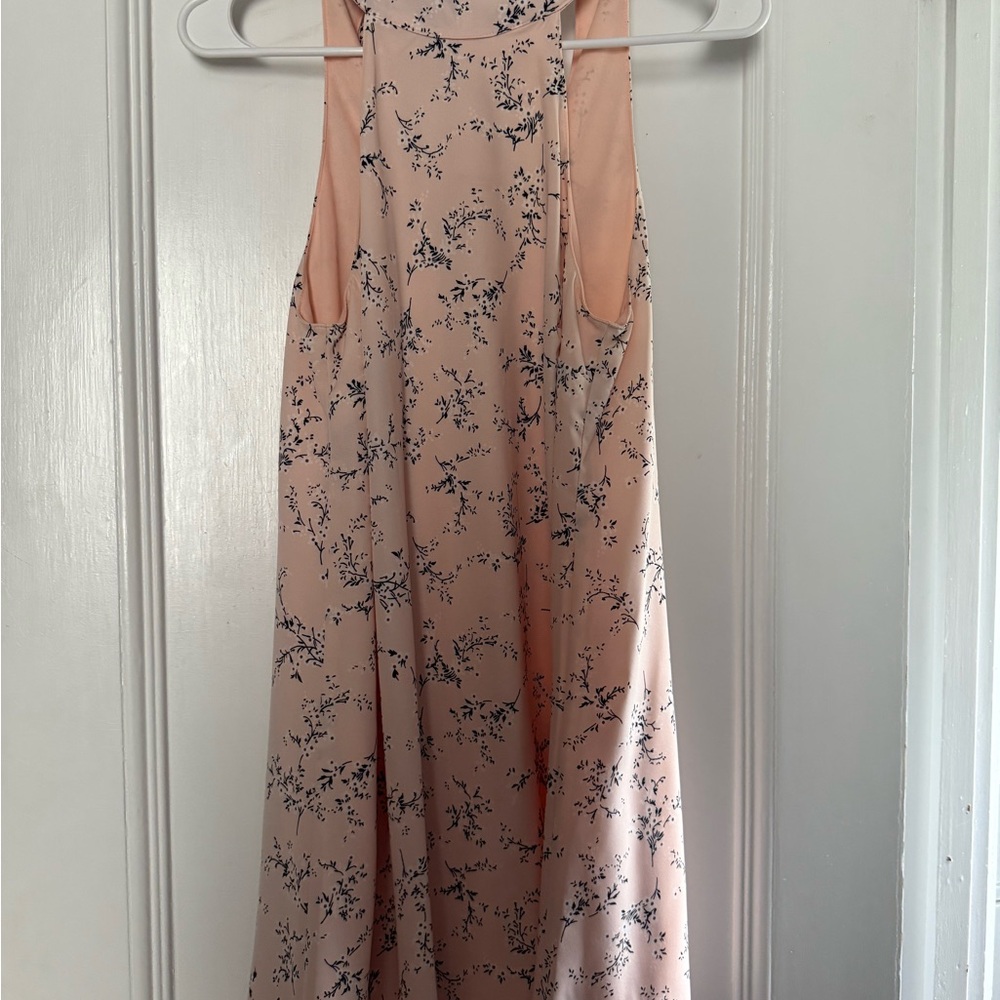 Lulu's Pink Floral Dress
